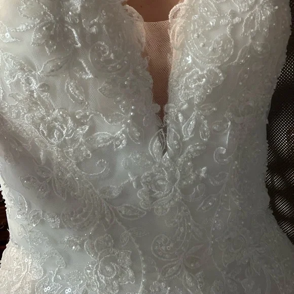 Stella York 7398 New Has Tag from Boutique Wedding Dress - Picture 3 of 13